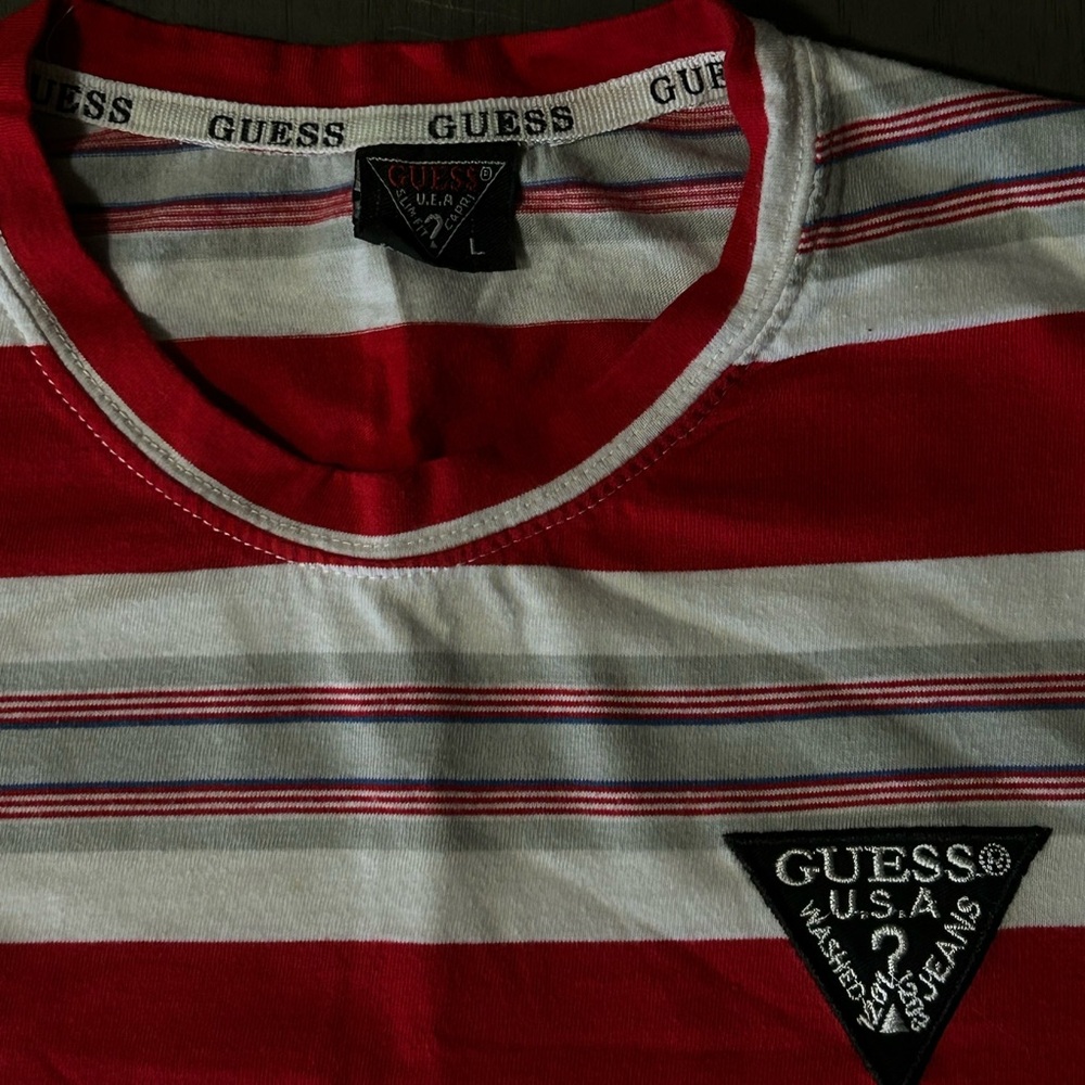 Guess striped tee